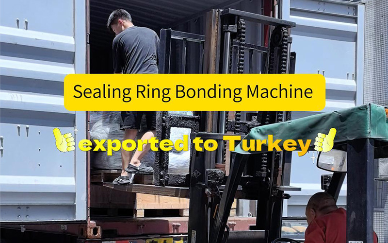 Zoomlea sealing ring bonding machine exported to Turkey