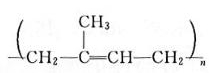 the molecular structure of natural rubber in rubber bands